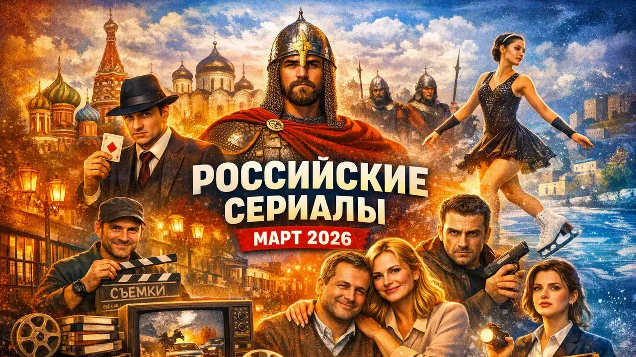Российские сериалы марта 2026: главные премьеры месяца